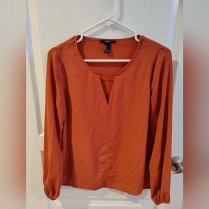 Forever 21 Caramel Tan Blouse